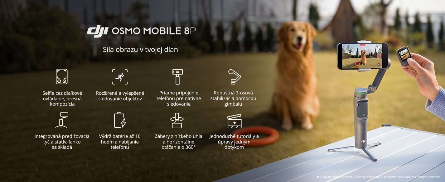 DJI Osmo Mobile 8P Standard Combo - 2d